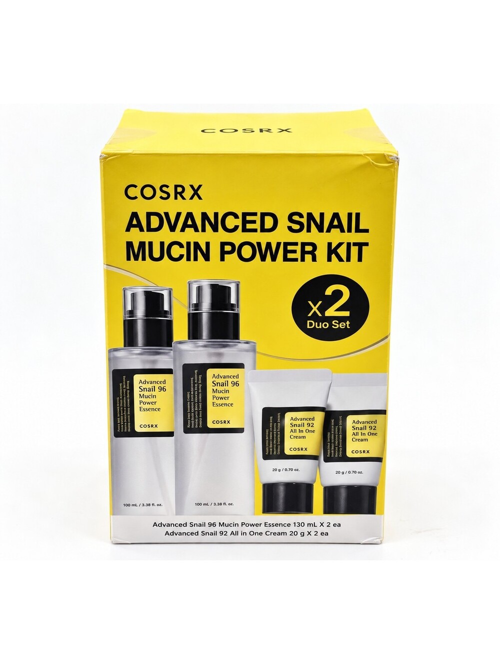 COSRX ADVANCED SNAIL MUCIN POWER KIT 4-PIECE DUO SET